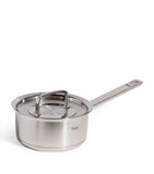 Stainless Steel Saucepan Without Lid, 21.5cm Diameter, Induction Compatible