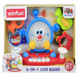 Winfun 6-in-1 Live Band children's musical toy (British brand)