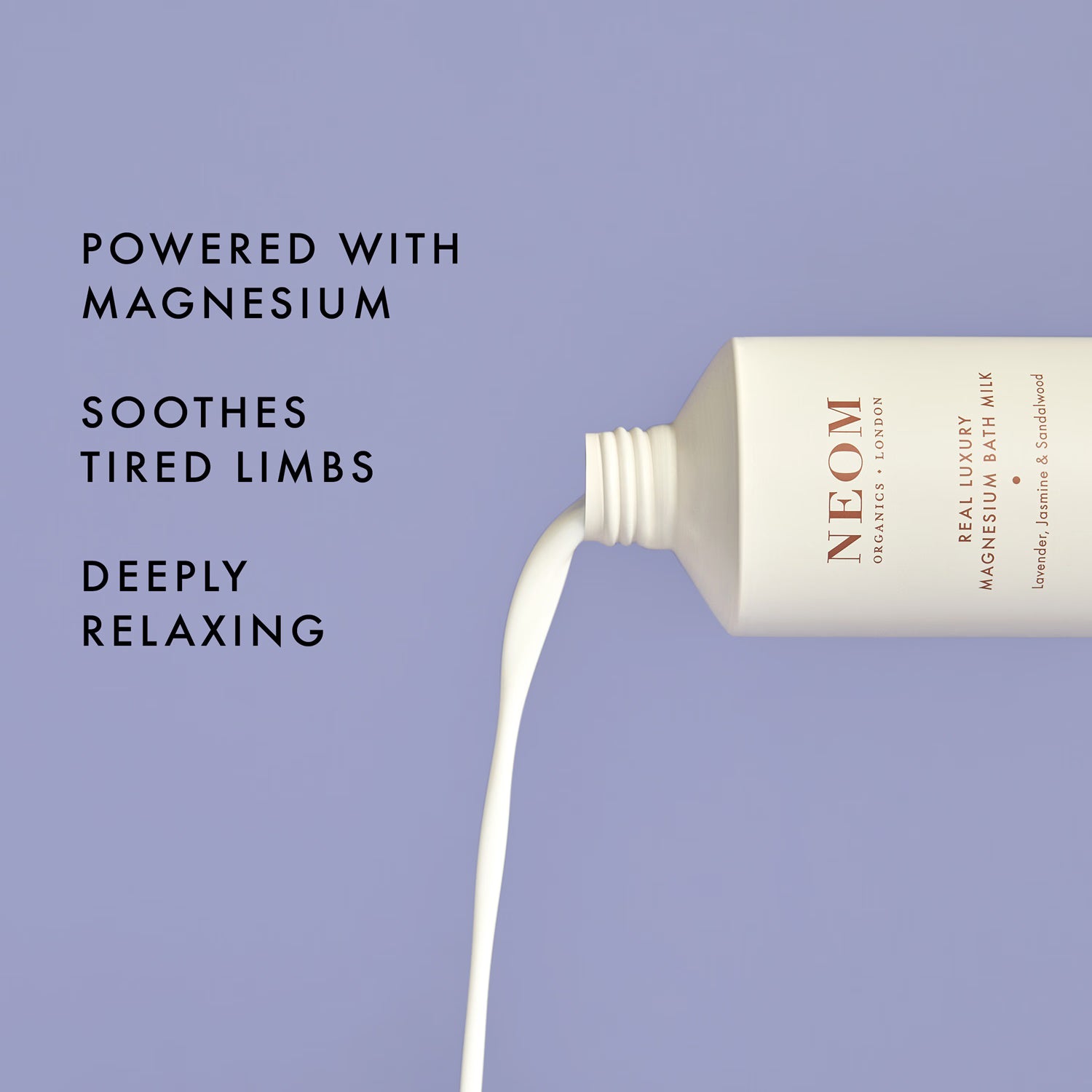 NEOM Real Luxury magnesium bath milk 300ml, imported from the UK