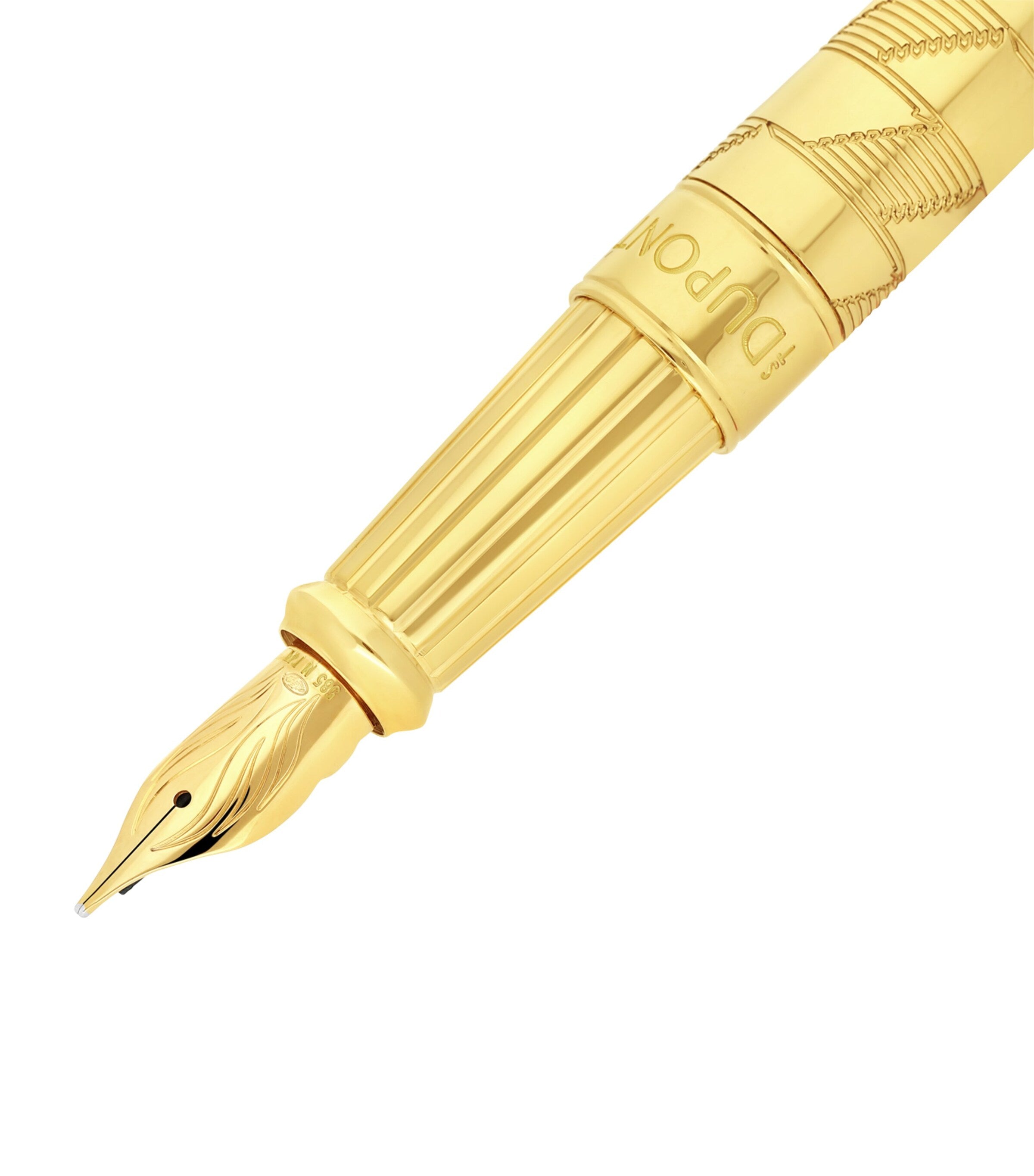 S.T. Dupont Large Line D Eternity Monogram 1872 Fountain Pen (British brand)
