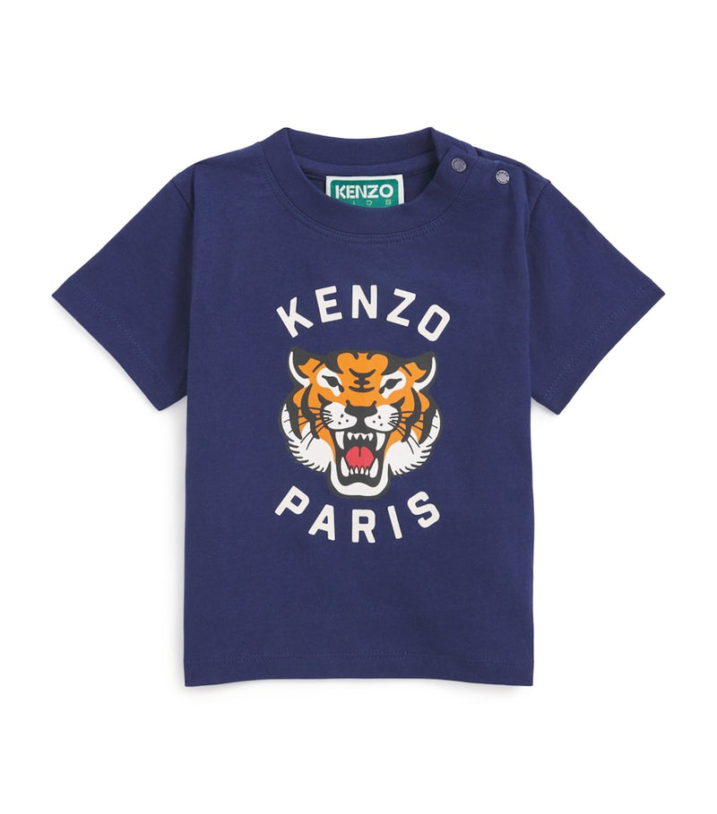 Kenzo Kids Cotton T-Shirt 6M-4Y, UK version
