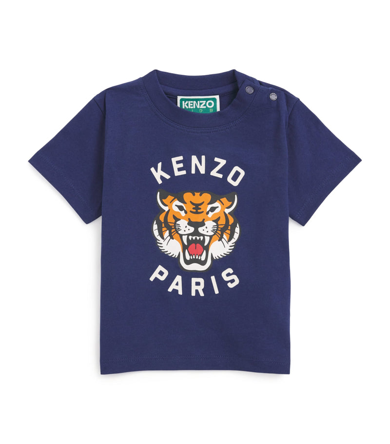 Kenzo Kids Cotton T-Shirt 6M-4Y, UK version