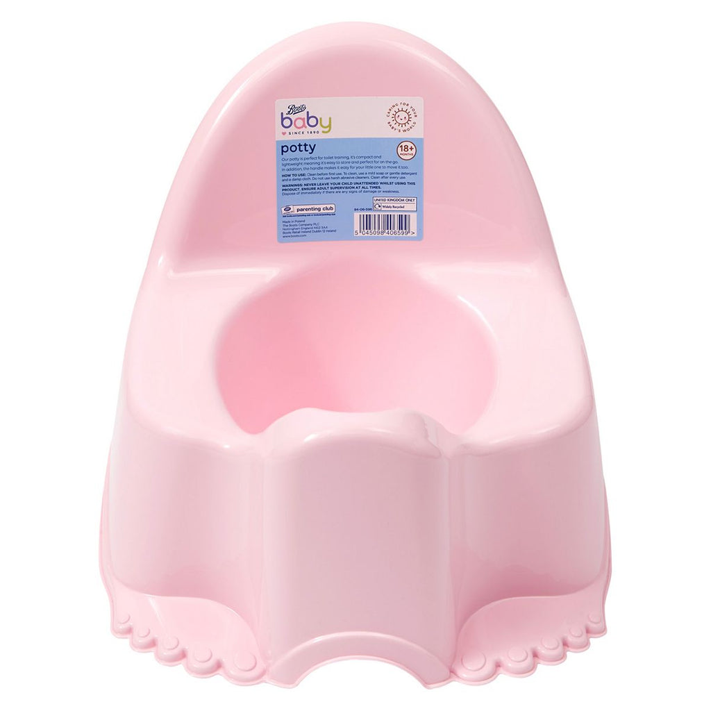 Boots Baby Potty - Pink