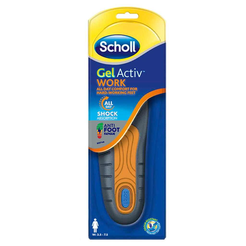 Scholl Gel Active Work Insoles, Women