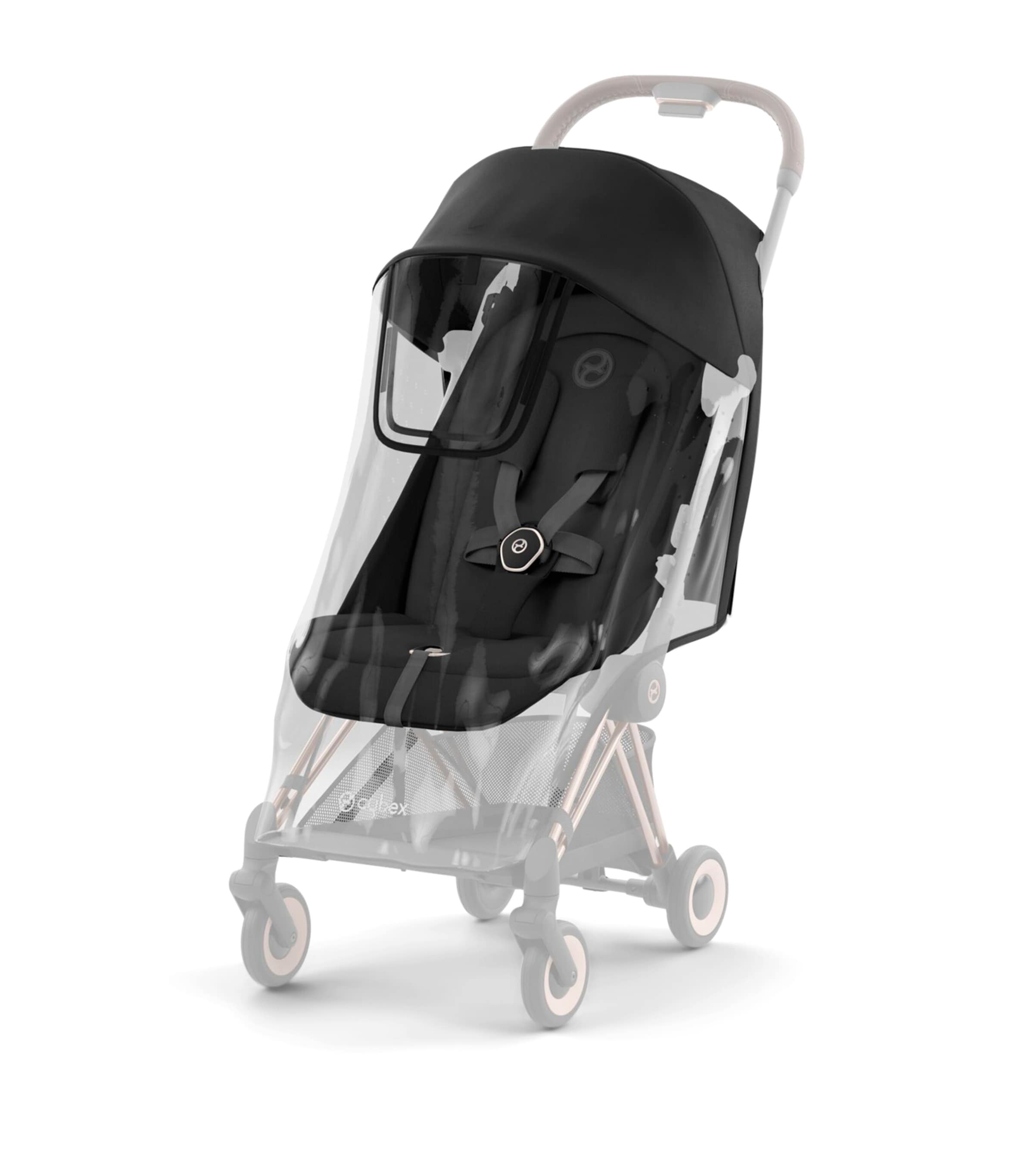 Cybex COYA Stroller in Matte Black Cozy Beige - British product