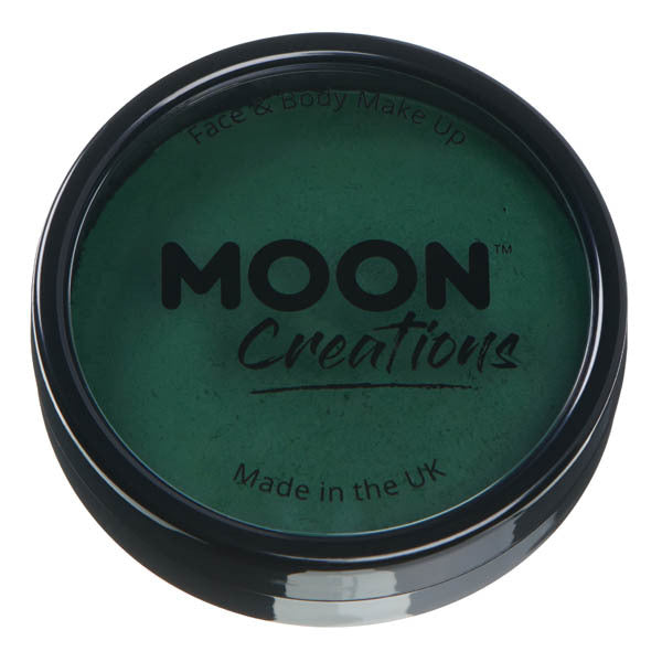 Moon Creations face paint cake pot dark green imported from the UK