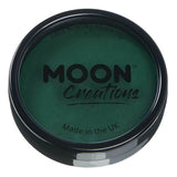 Moon Creations face paint cake pot dark green imported from the UK
