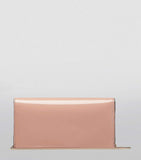 Jimmy Choo Emmie leather clutch bag, imported from the UK