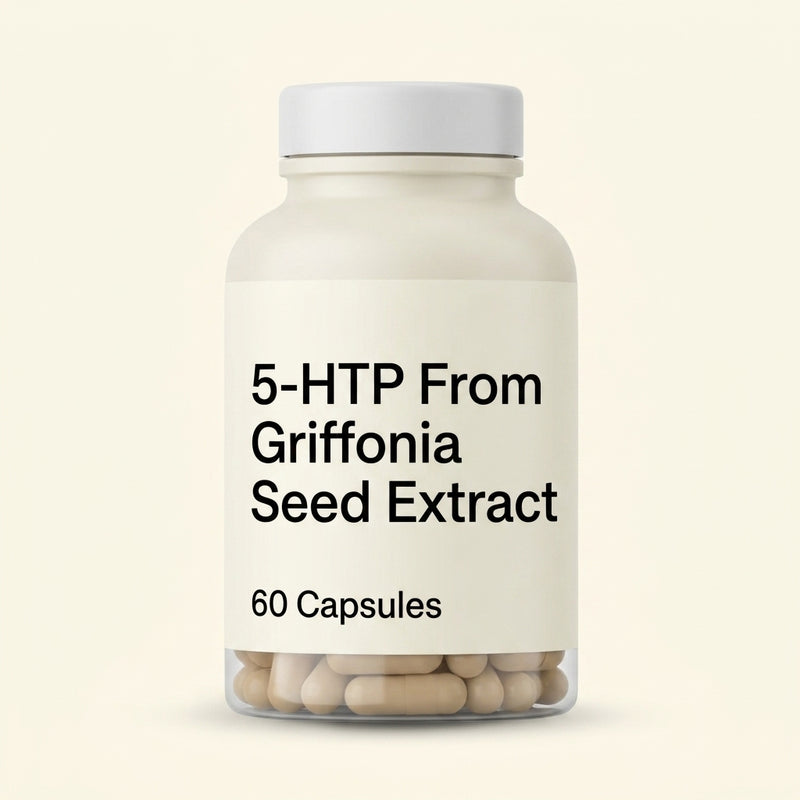 Holland & Barrett 5-HTP Griffonia Seed Extract 60 capsules, UK version