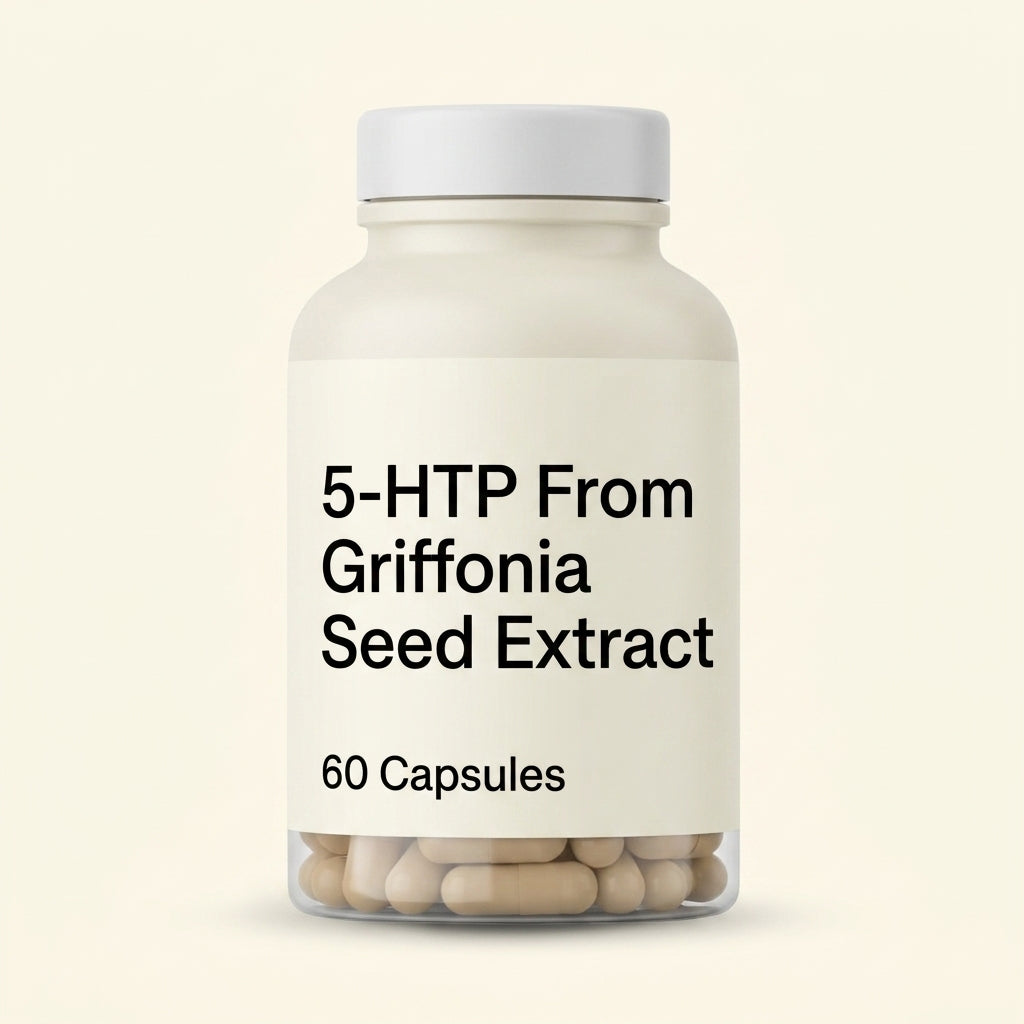 Holland & Barrett 5-HTP Griffonia Seed Extract 60 capsules, UK version