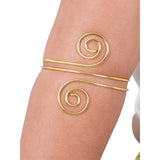 Smiffys Grecian Swirl Arm Cuff, imported from the UK