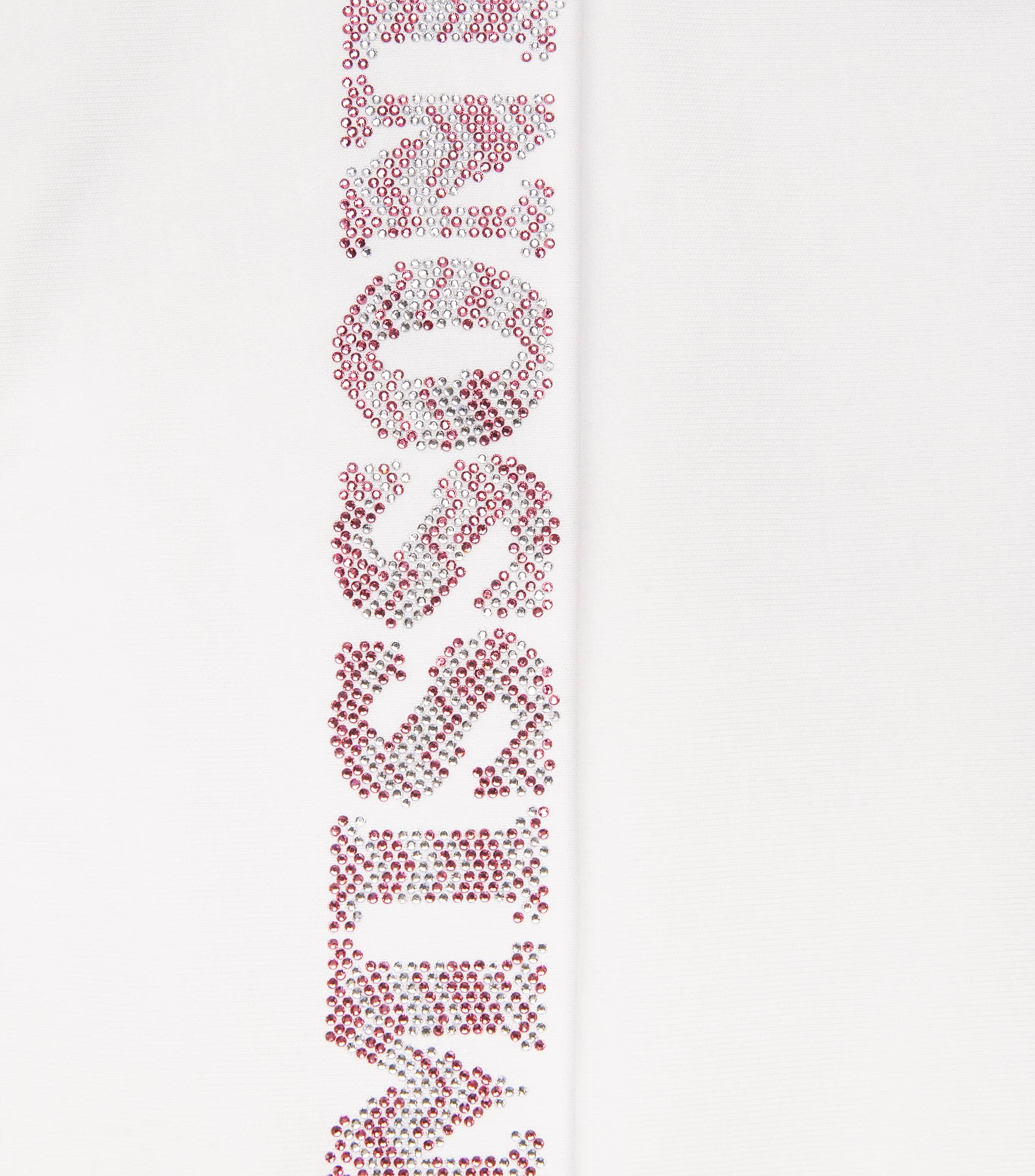 Missoni Kids cotton logo embellished dress 4-14 years, imported from the UK