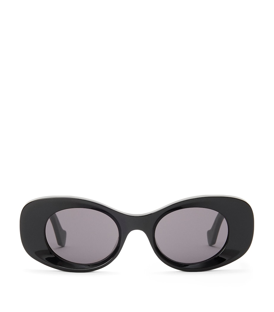 Loewe bevelled oval sunglasses, imported from the UK