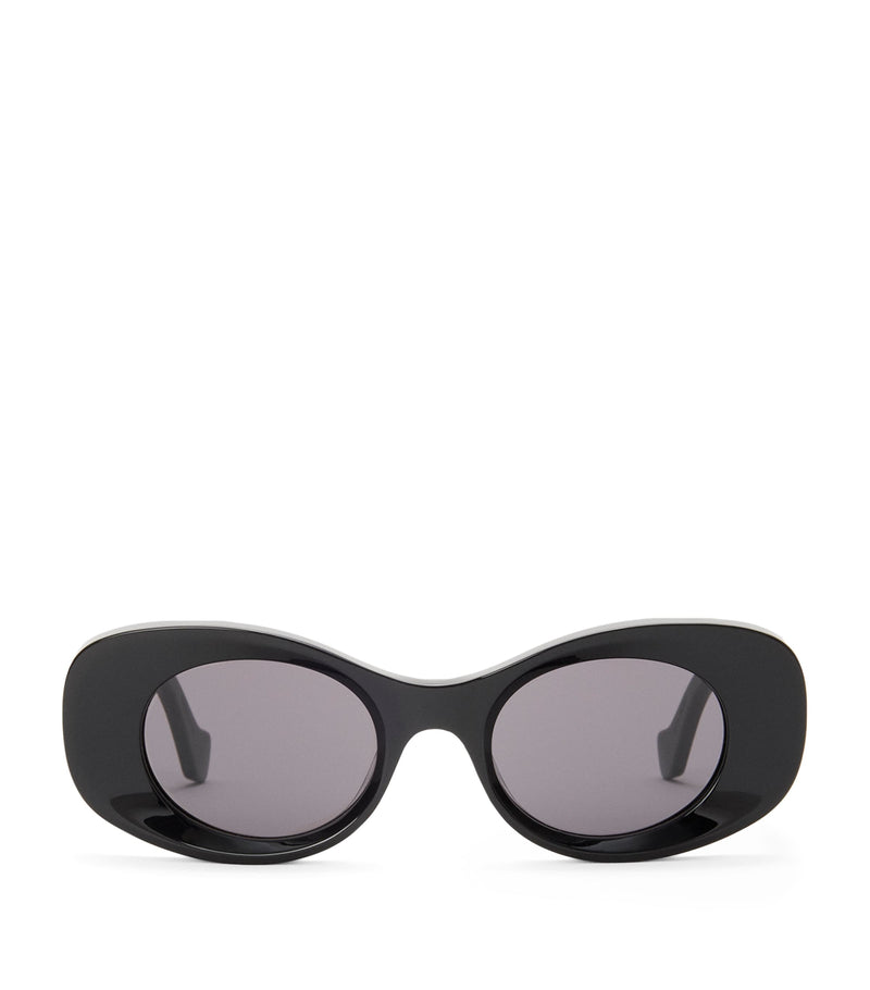 Loewe bevelled oval sunglasses, imported from the UK
