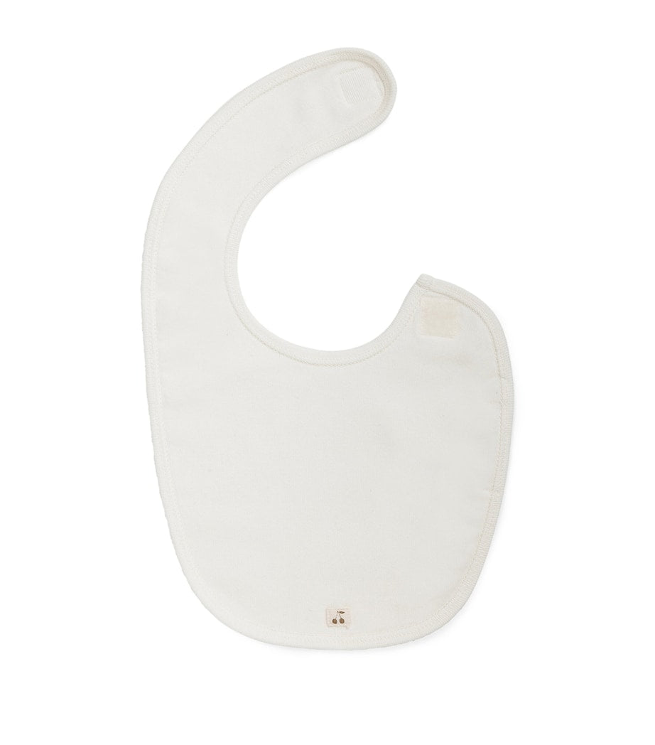 Bonpoint bib with cherry logo (British brand)