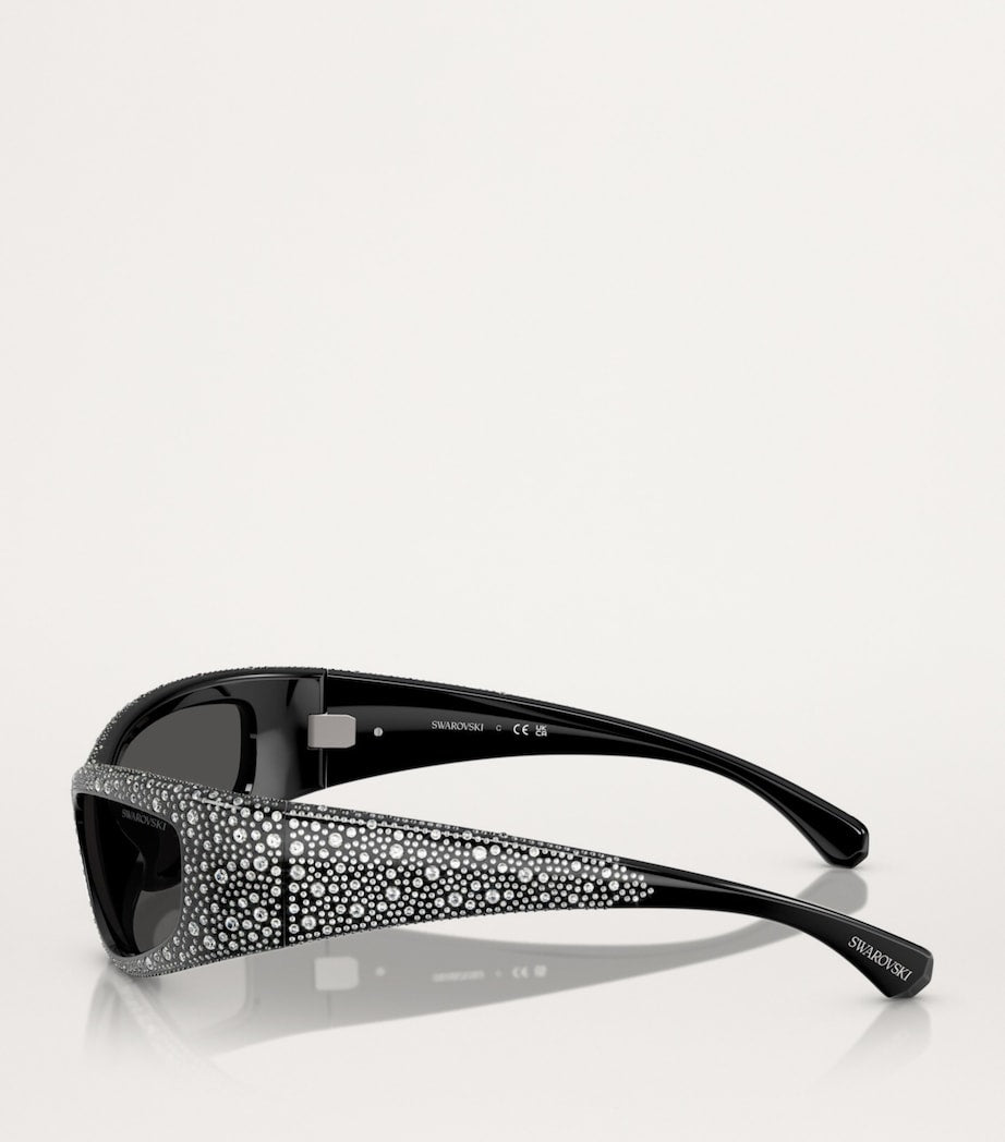 Swarovski SK6027 sunglasses acetate frame - British product