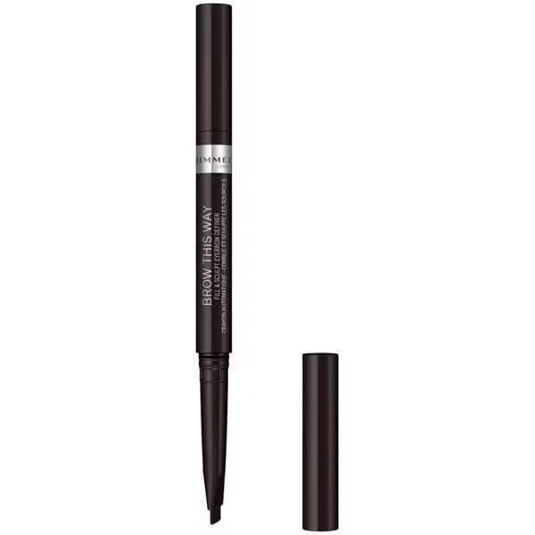 Brow This Way eyebrow definer soft black - British product