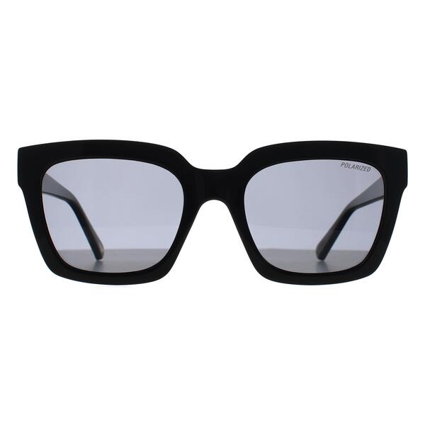 Skechers polarized sunglasses black frame grey lenses, imported from the UK