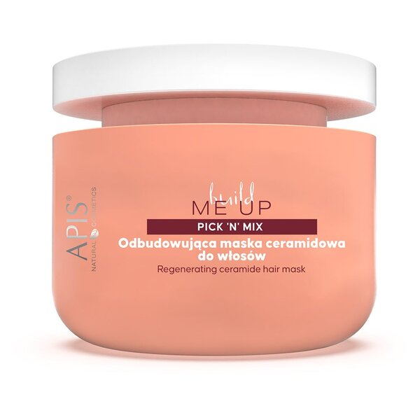 APIS Build Me Up regenerating ceramide hair mask 250ml, imported from the UK