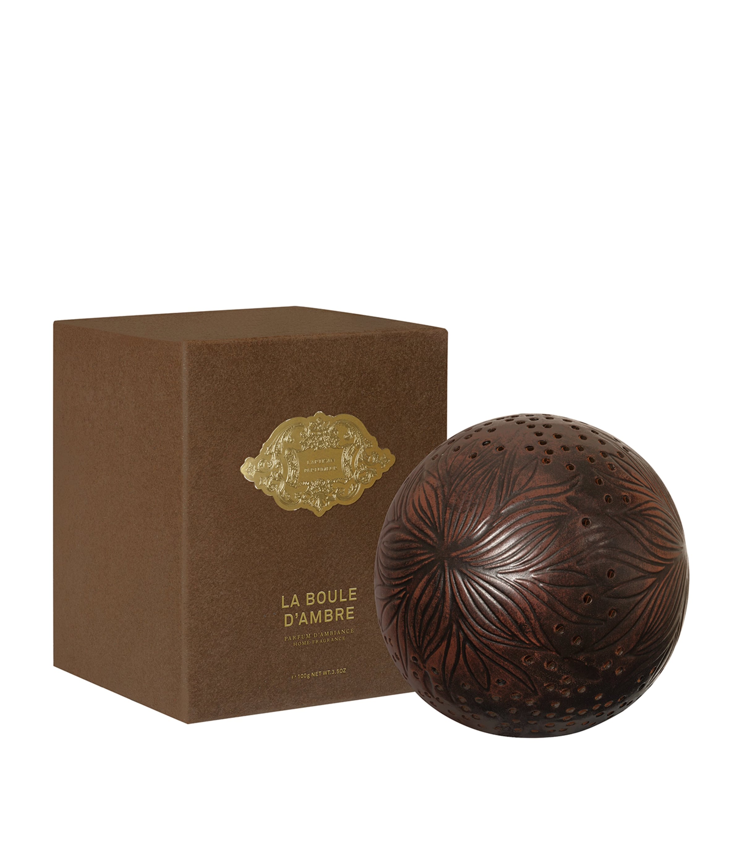 L'Artisan Parfumeur Amber Boule home fragrance diffuser 100g, UK version