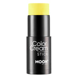 Moon Glow Neon UV ColorCream Stick Intense Yellow 21g, imported from the UK