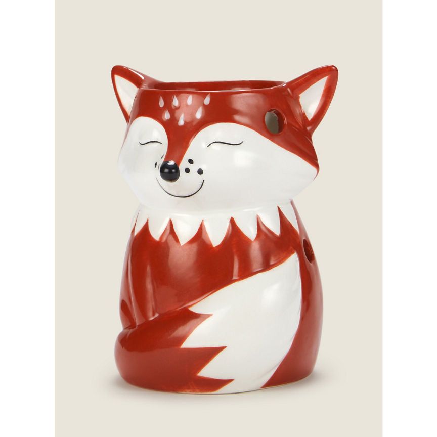 George Home Orange Fox-Shaped Oil Burner GOODS ASDA   