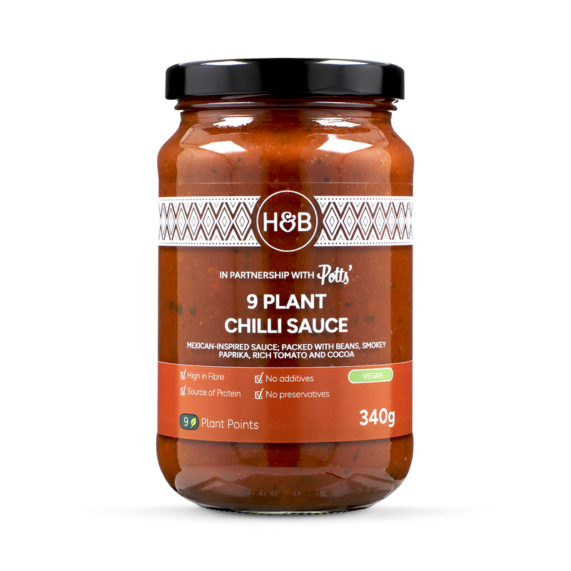 Holland & Barrett 9 Plant Chilli Sauce 340g, UK version