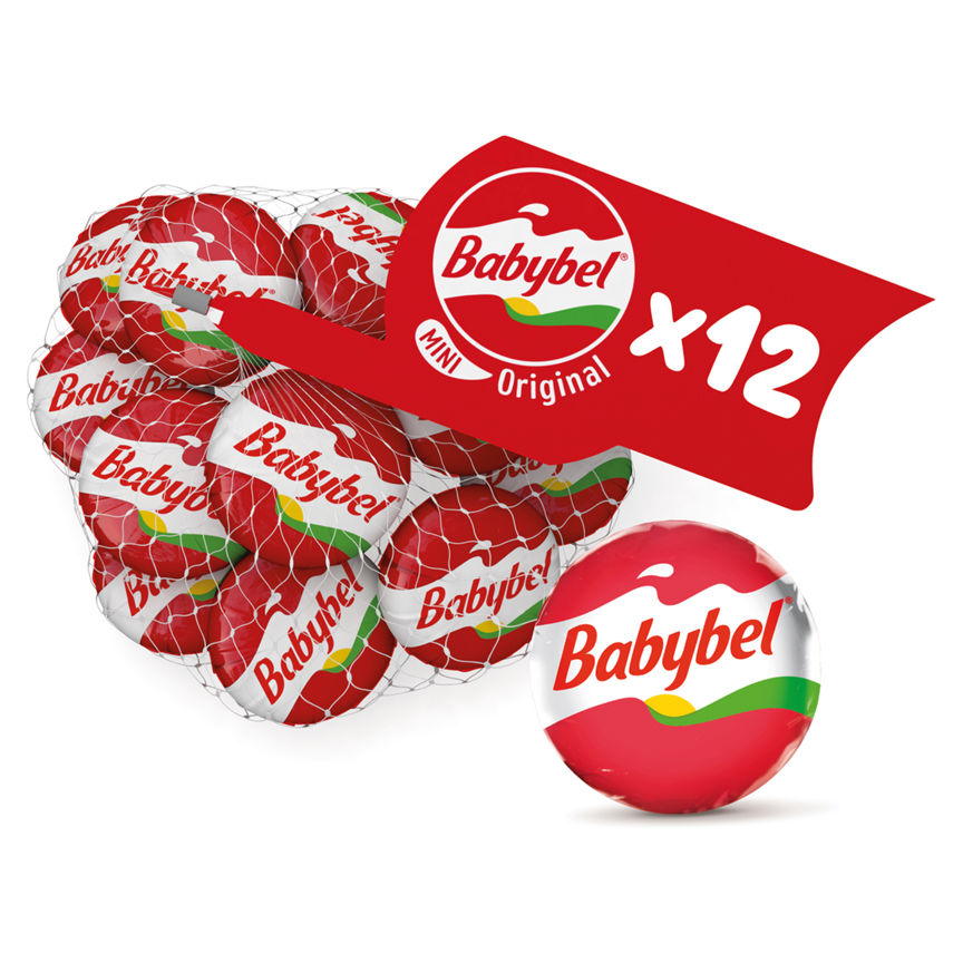 Mini Babybel Original Cheese Snack x12