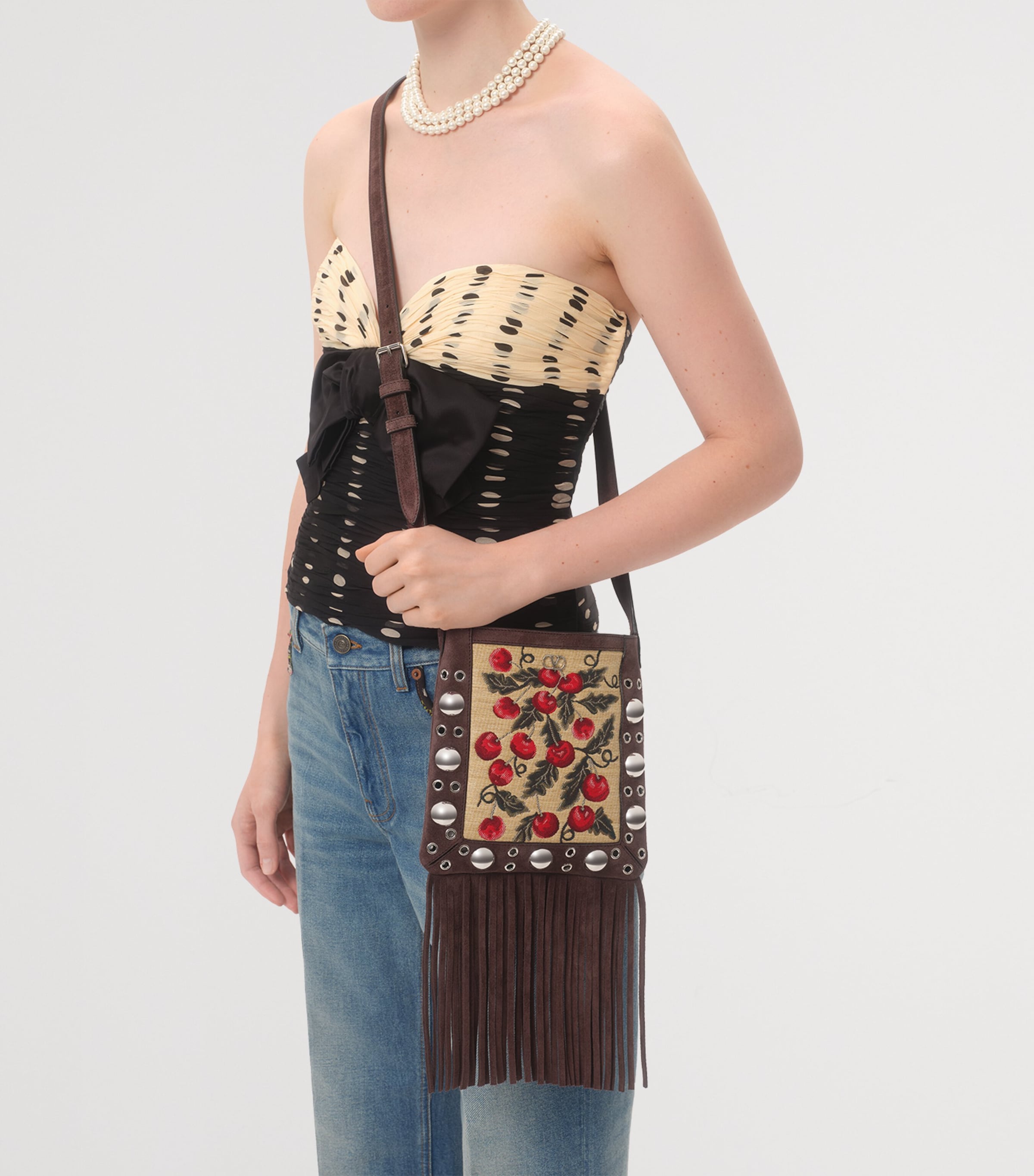 Valentino Garavani Nellcôte cross-body bag, imported from the UK