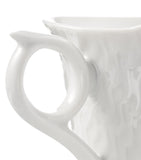 Meissen Waves Relief porcelain espresso cup and saucer, UK version