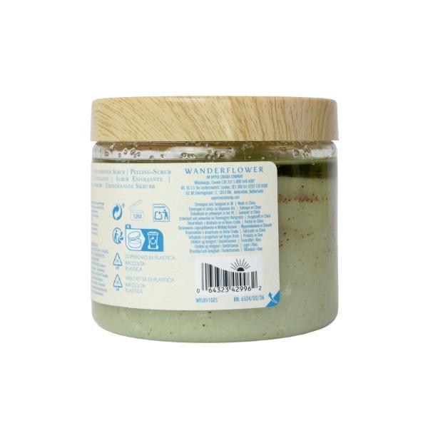 Wanderflower Essence of Greece exfoliating body scrub 600g (British brand)