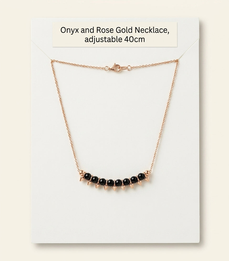 Cartier Clash de Cartier rose gold onyx pendant necklace (British brand)