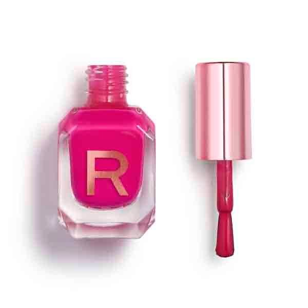 Revolution High Gloss Nail Polish Amethyst GOODS Superdrug Pink Doll  