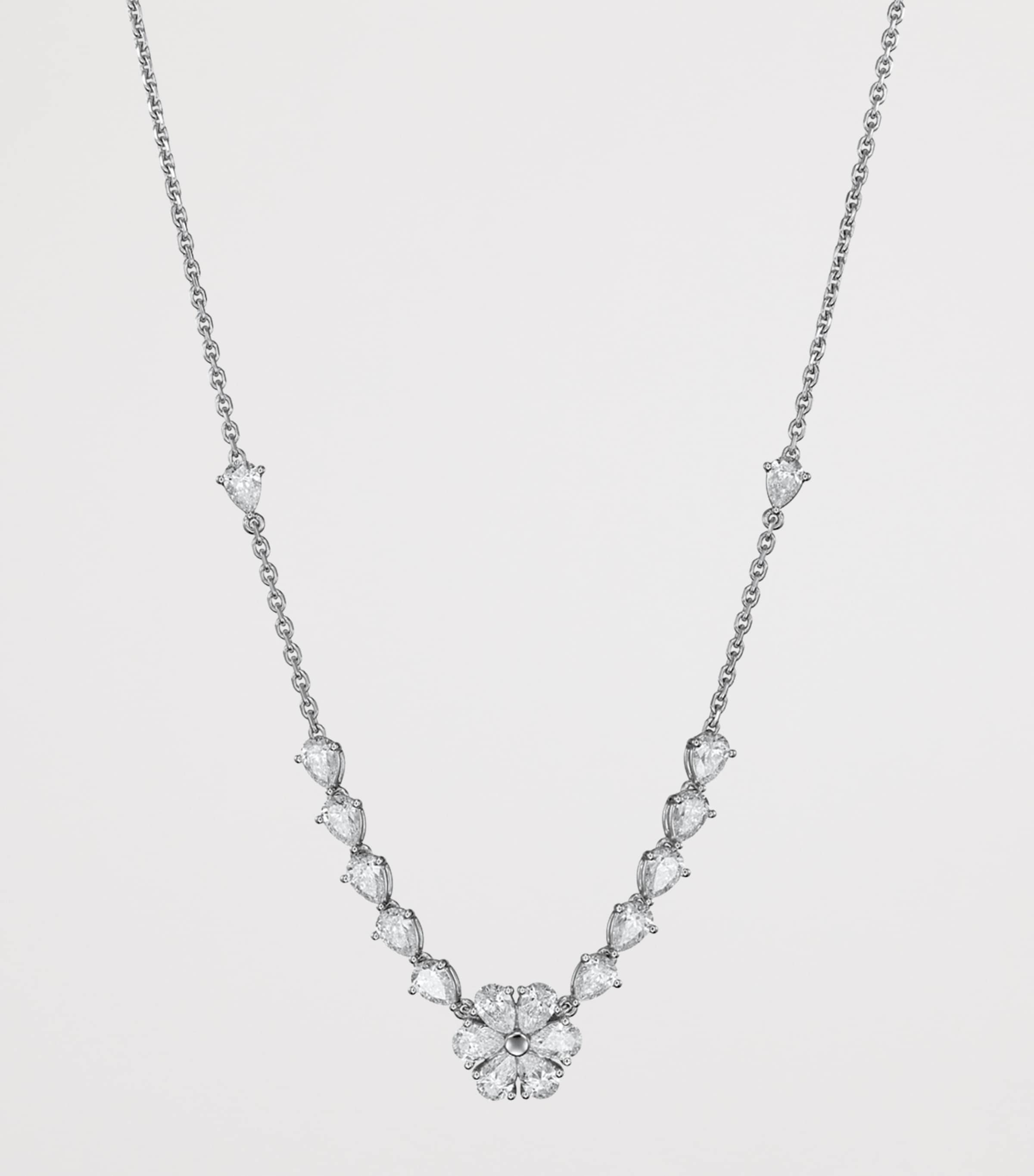 Chopard L'Heure du Diamant white gold diamond necklace, UK version