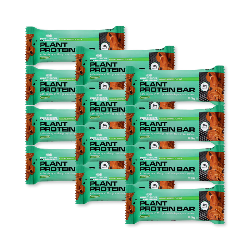 Plant Protein Bar caramel pretzel 12 x 65g (British brand)
