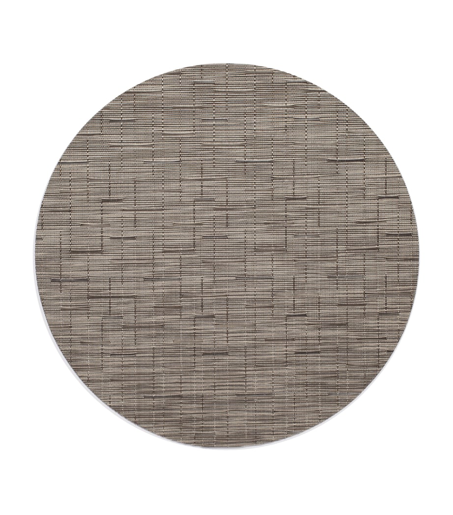 Chilewich bamboo round placemat 38cm, UK version