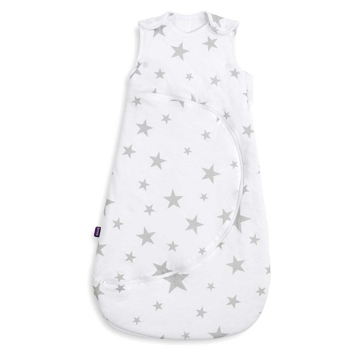 SnuzPouch 1.0 Tog Baby Sleeping Bag - Grey Star, 6-18 Months GOODS Boots   