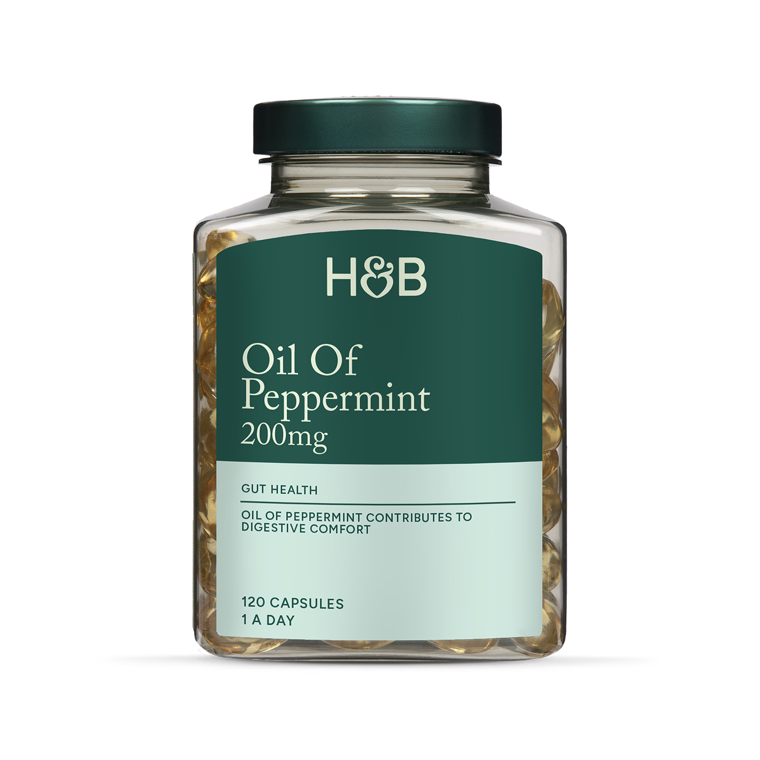 Holland Barrett Oil of Peppermint 120 Capsules, UK version