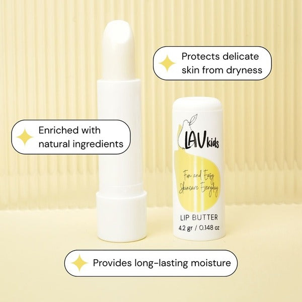 Lav-Kids moisturising lip butter 4.2gr - British product