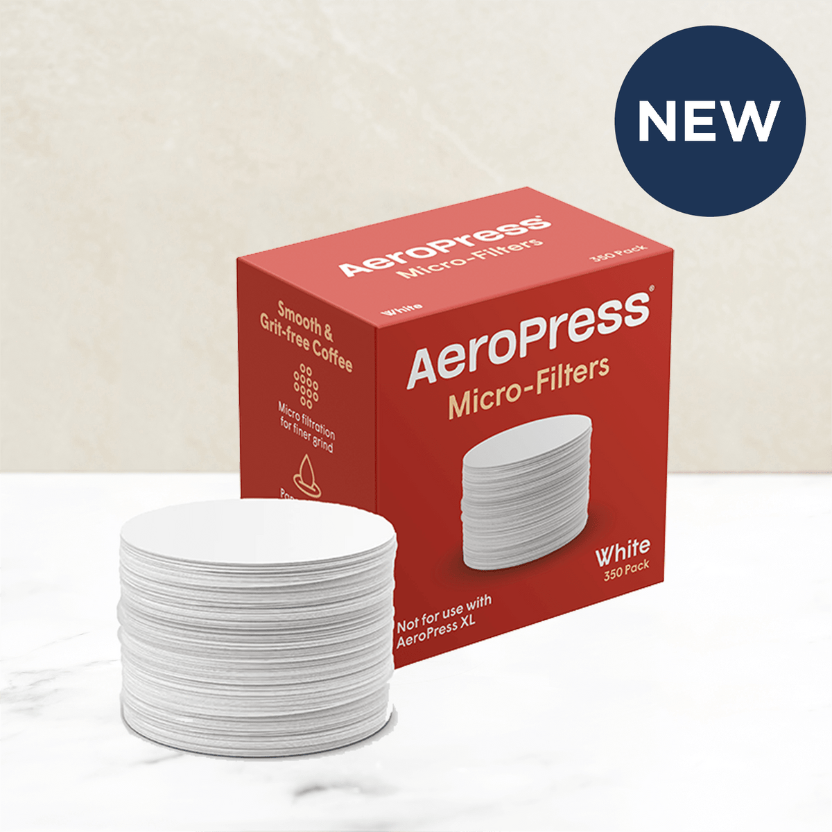AeroPress coffee filters 350 pack - British product