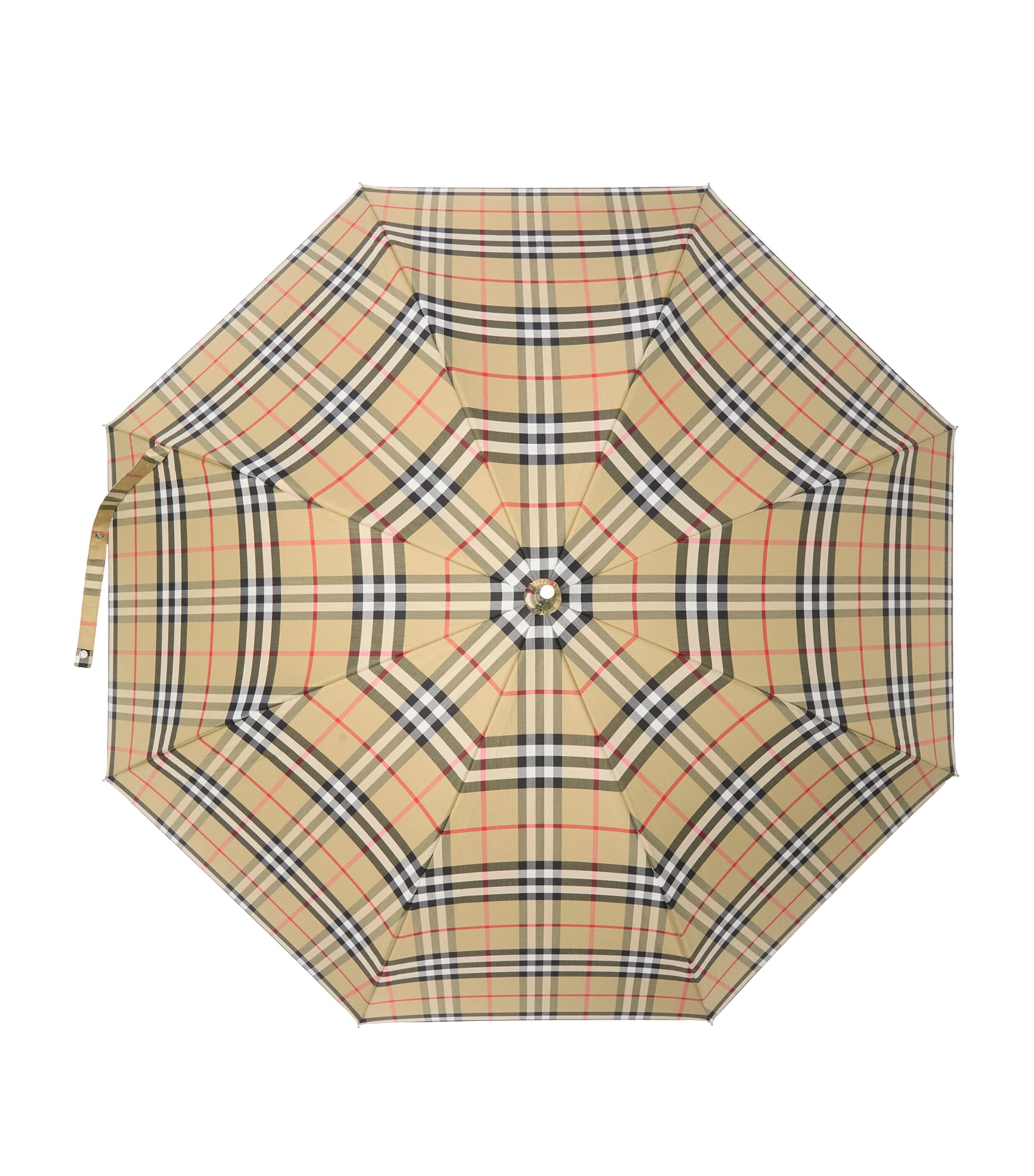 Burberry maple wood check walking umbrella - British product