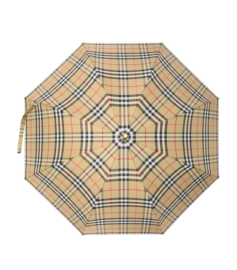 Burberry maple wood check walking umbrella - British product
