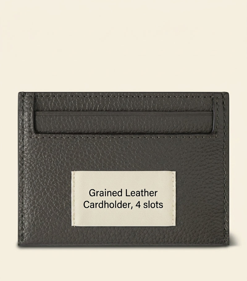 Mulberry grained leather card holder compact (British brand)