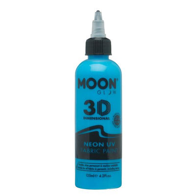 Superdrug Moon Glow Neon UV Fabric Paint Intense Blue 125ml- Buy online at McGrocer