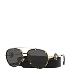 Versace Vintage Icon pilot sunglasses with metal frame, UK version
