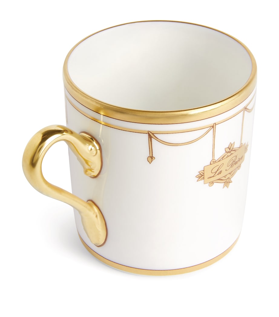 GINORI 1735 Volière La Brève espresso cup, UK version