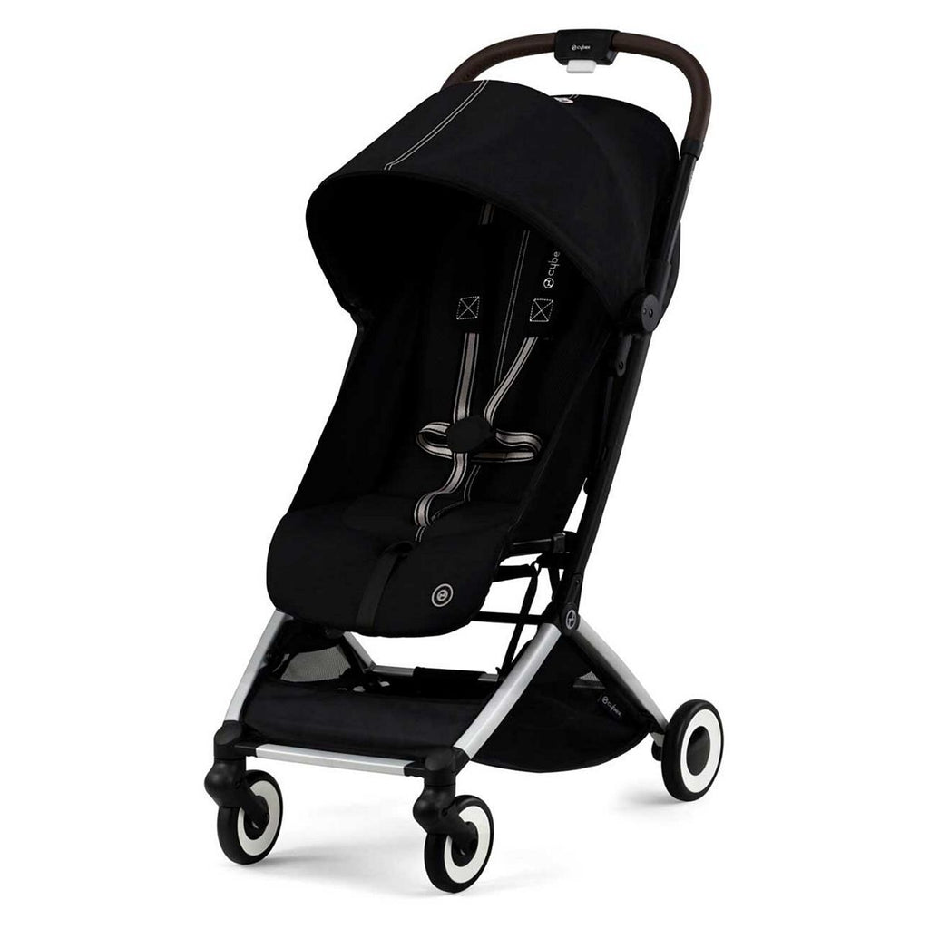 Cybex Orfeo Stroller Silver Frame - Moon Black