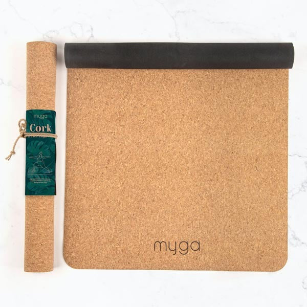 Myga Cork/Rubber Yoga Mat