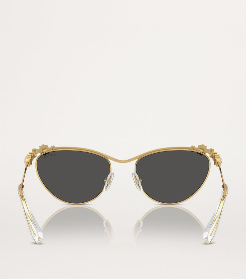 Swarovski Metal SK7017 Sunglasses (British brand)