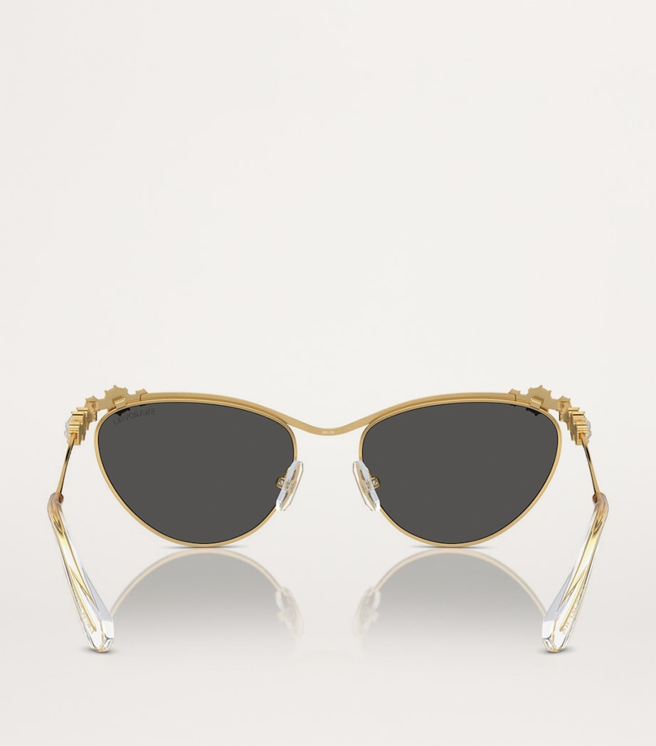 Swarovski Metal SK7017 Sunglasses (British brand)